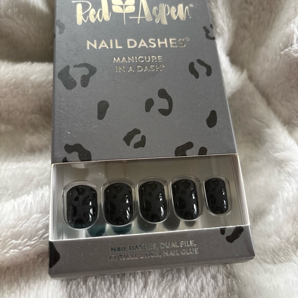 Red aspen nail dash Raelyn says rawr